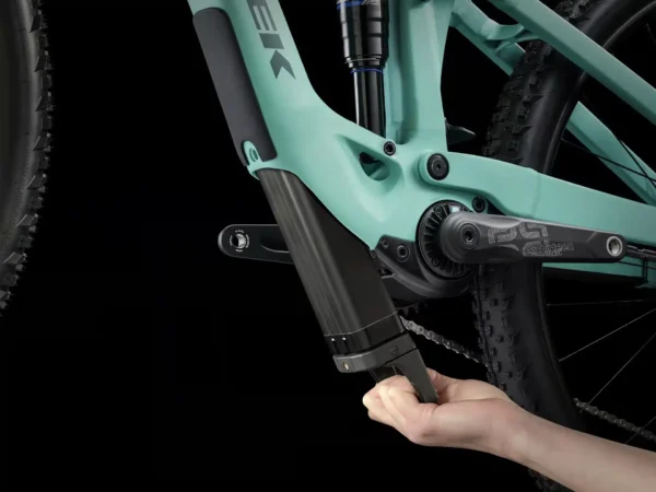⁦אופני הרים חשמליים Trek Fuel EXe 5 2025 - Blue Sage⁩ – תמונה ⁦9⁩