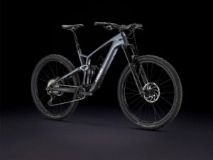 Alternative view of אופני הרים חשמליים Trek Fuel EXe 9.7 2023 - Matte Galactic Grey to Black Fade