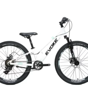 Alternative view of אופני הרים לילדות Evoke X-40 Disc 24" Girls - White/Miami Green