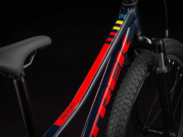 ⁦אופני הרים לילדים וילדות Trek Precaliber 24 8S 2025 - Matte Nautical Navy⁩ – תמונה ⁦4⁩