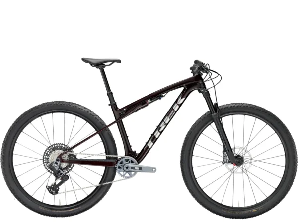 ⁦אופני הרים שיכוך מלא Trek Supercaliber SL 9.7 GX AXS Gen 2 2025 - Carbon Red Smoke⁩ – תמונה ⁦2⁩