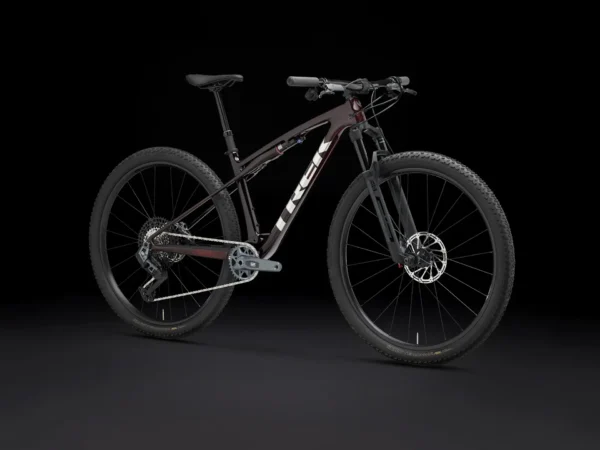 ⁦אופני הרים שיכוך מלא Trek Supercaliber SL 9.7 GX AXS Gen 2 2025 - Carbon Red Smoke⁩ – תמונה ⁦3⁩