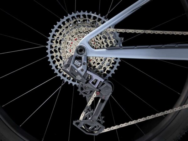 ⁦אופני הרים שיכוך מלא Trek Supercaliber SL 9.7 GX AXS Gen 2 - Grey⁩ – תמונה ⁦4⁩