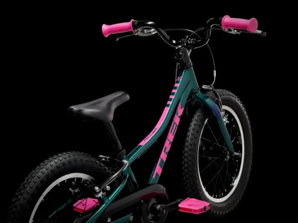 ⁦אופני ילדים וילדות מעצורי יד Trek Precaliber 16 FW 2023-25 - Dark Aquatic/Pink⁩ – תמונה ⁦3⁩