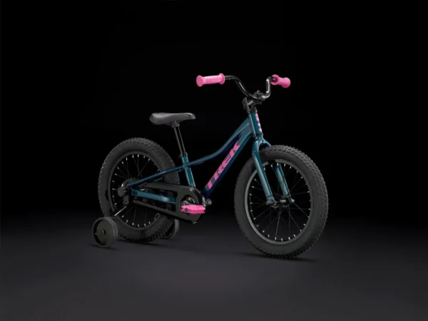 ⁦אופני ילדים וילדות מעצורי רגל Trek Precaliber 16 CST 2023-25 - Dark Aquatic⁩ – תמונה ⁦2⁩
