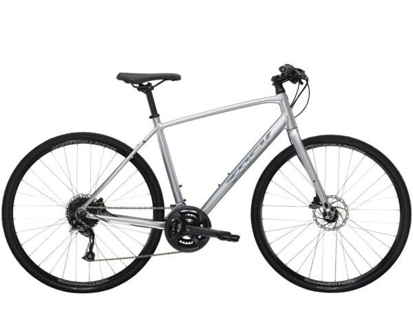 ⁦אופני עיר Trek FX 2 Disc 2022-23 - Lithium Grey⁩ – תמונה ⁦2⁩