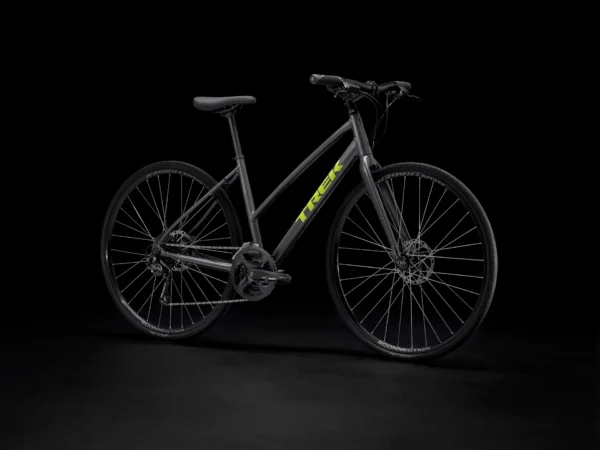 ⁦אופני עיר Trek FX 2 Stagger Disc 2022-23 - Lithium Grey⁩ – תמונה ⁦3⁩