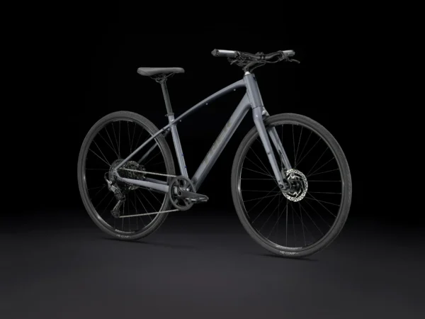 ⁦אופני עיר Trek FX 3 Disc Gen 4 2024-25 - Galactic Grey⁩ – תמונה ⁦2⁩