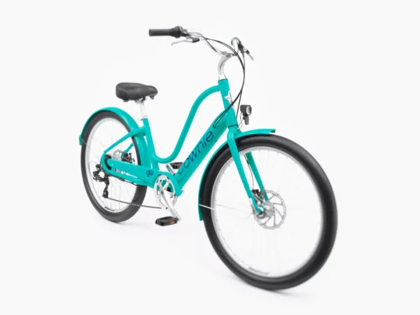 ⁦אופני עיר חשמליים Townie Go! 7D EQ Step-Thru - Tahiti Blue⁩ – תמונה ⁦2⁩