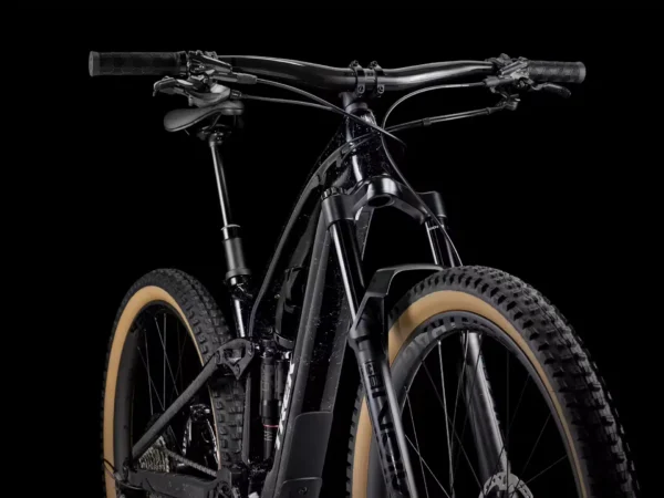 ⁦אופניים חשמליים Trek Fuel EXe 9.8 2025 - Black⁩ – תמונה ⁦4⁩
